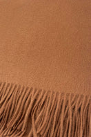 Aethera Helena cashmere shawl in birch color, soft and cozy with elegant drape, perfect for stylish layering.