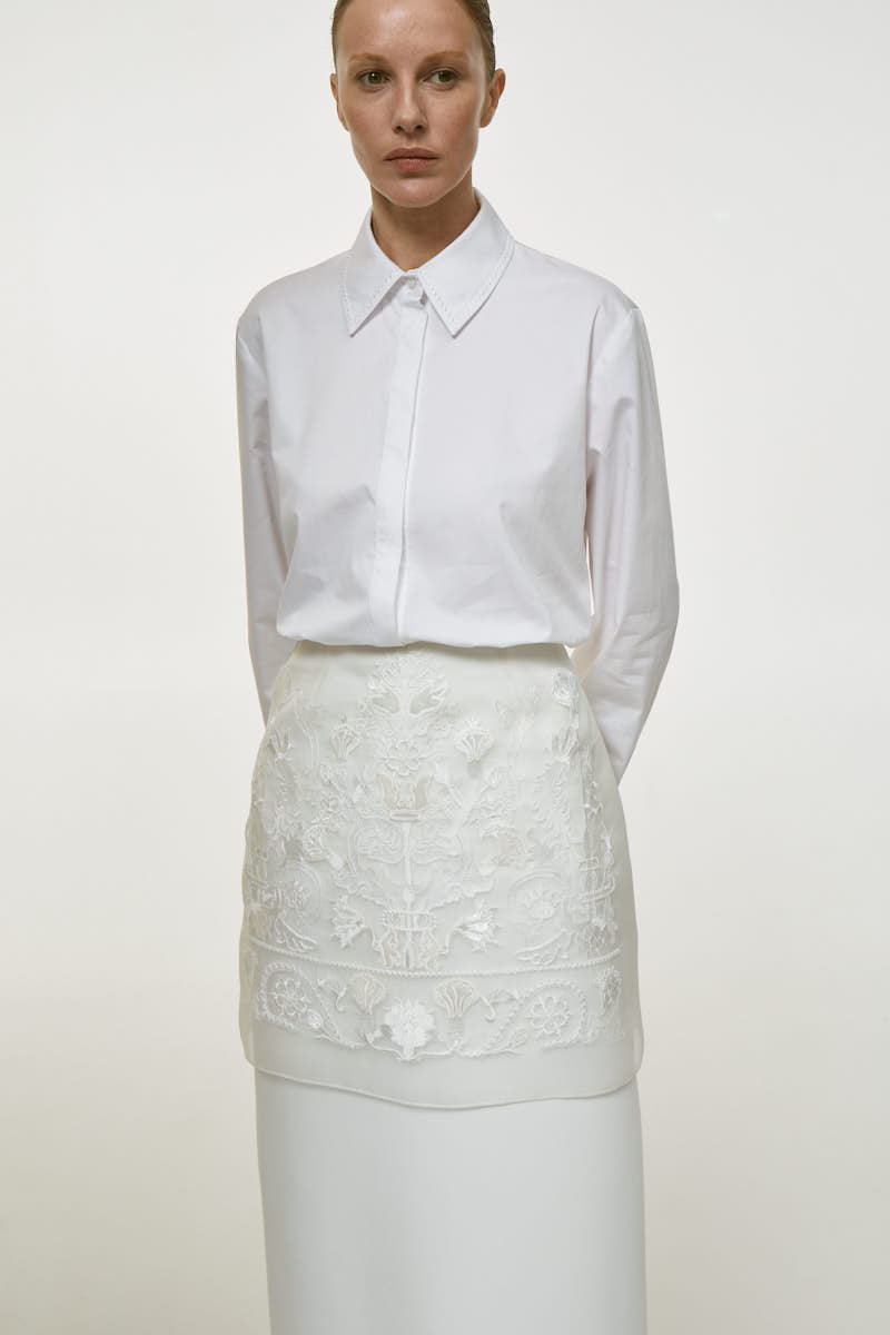 NAKED PLAKHTA MIDI SKIRT - CULT MIA