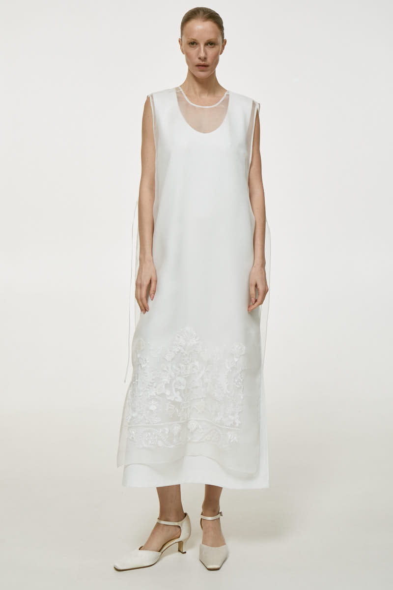 NAKED MILK MIDI DRESS - CULT MIA