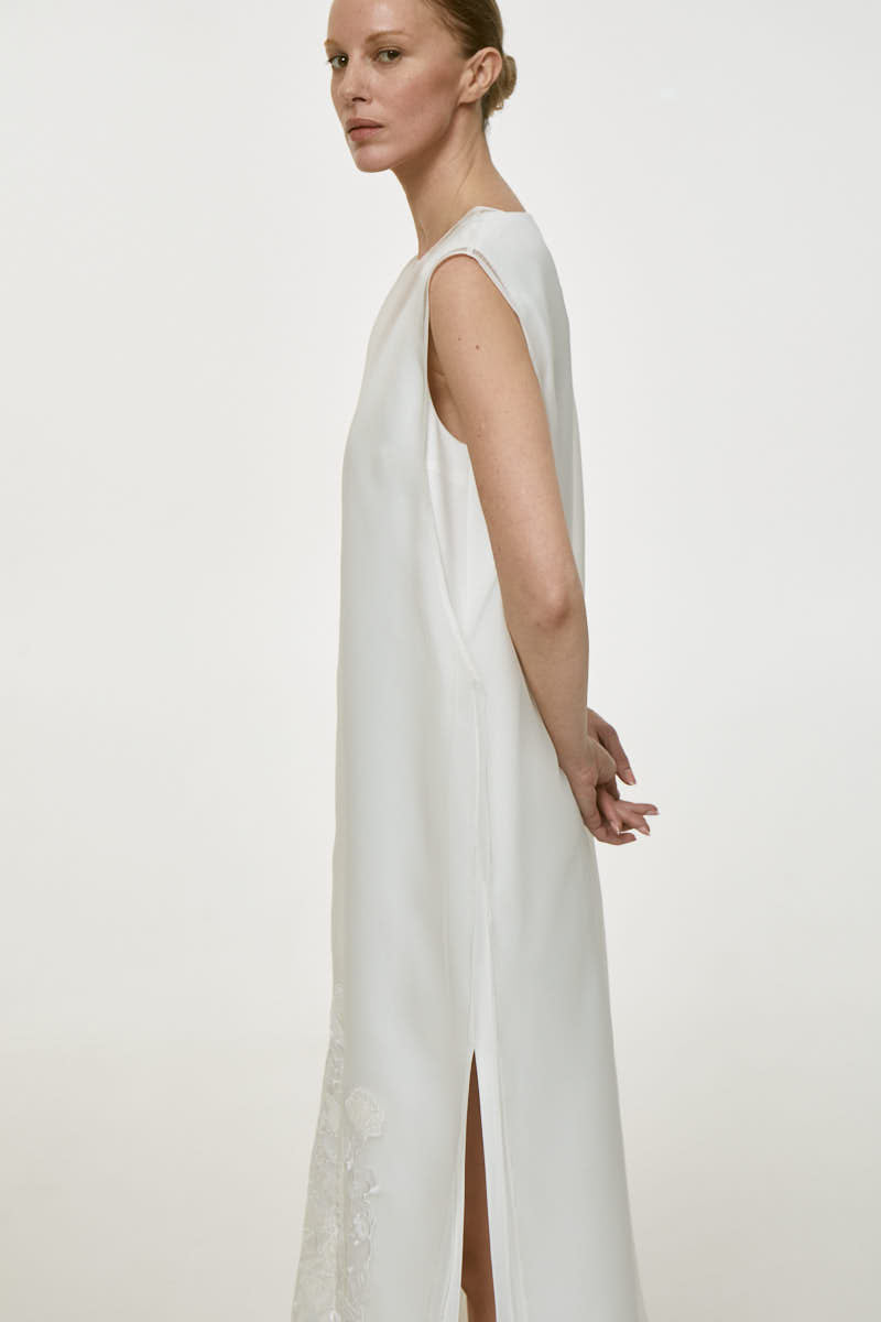 NAKED MILK MIDI DRESS - CULT MIA