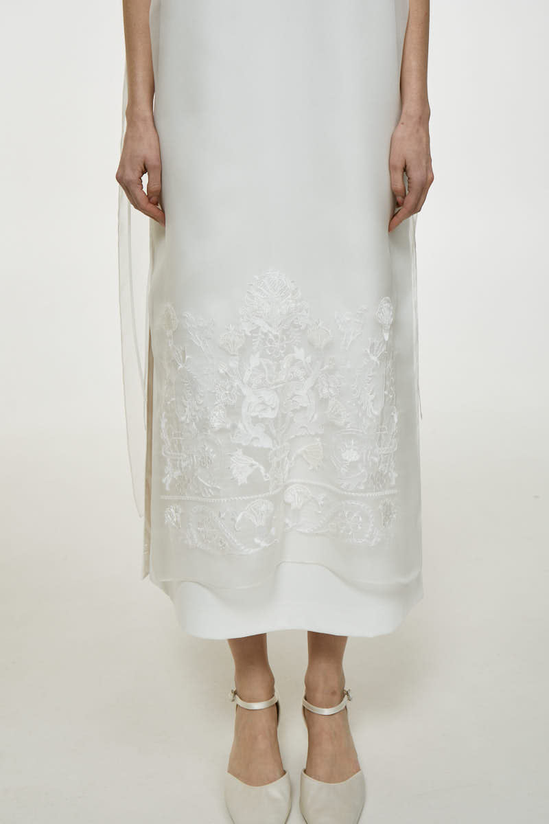 NAKED MILK MIDI DRESS - CULT MIA