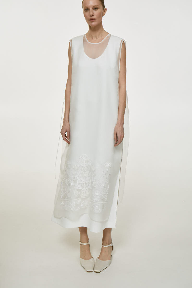 NAKED MILK MIDI DRESS - CULT MIA