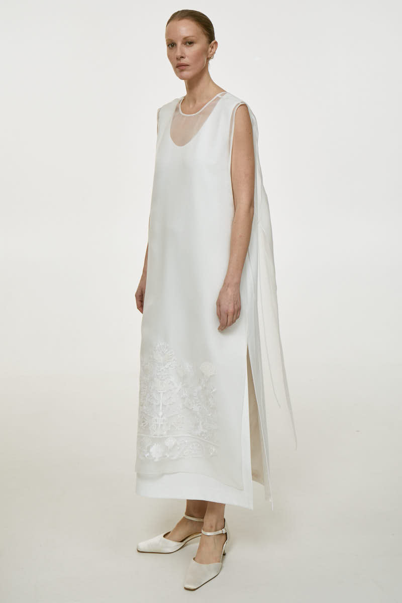 NAKED MILK MIDI DRESS - CULT MIA