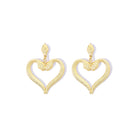 Natia x Lako snake-shaped heart earrings, silver-tone jewelry with intricate snake design and heart shape details.