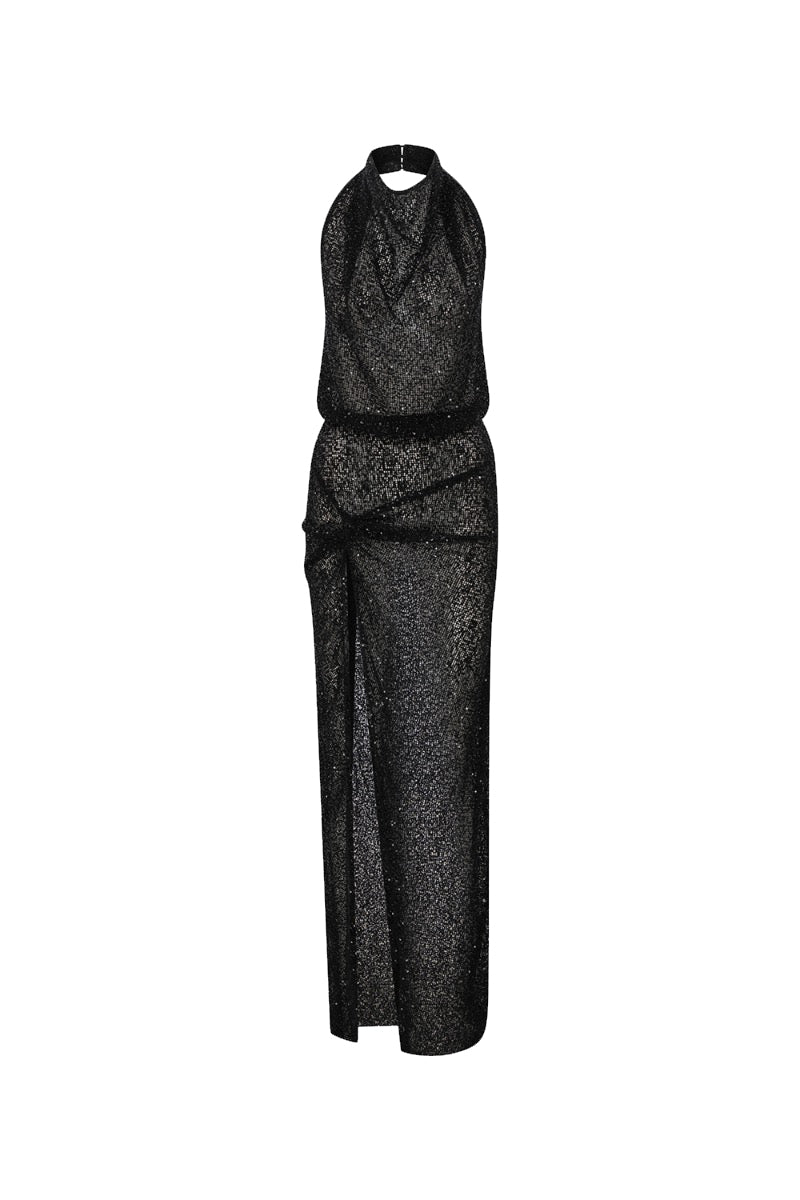 DIANA SEQUIN MAXI DRESS