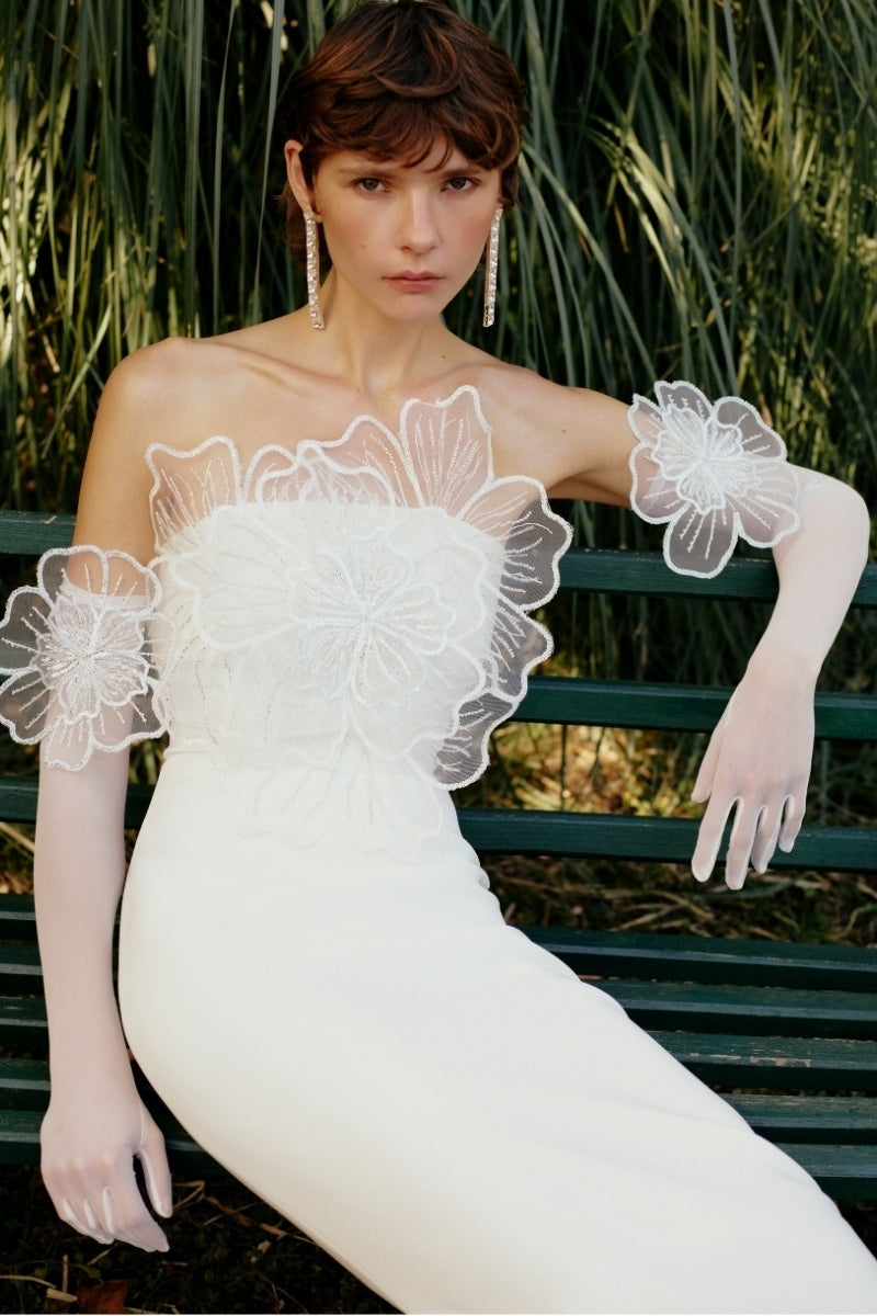 fitted lace wedding dress EZRA DRESS | CULT MIA fitted lace wedding dress EZRA DRESS | CULT MIA