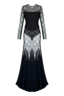 Gigii's Venice Maxi Dress shown in a flowing, elegant fabric with a stylish design perfect for summer or special occasions.