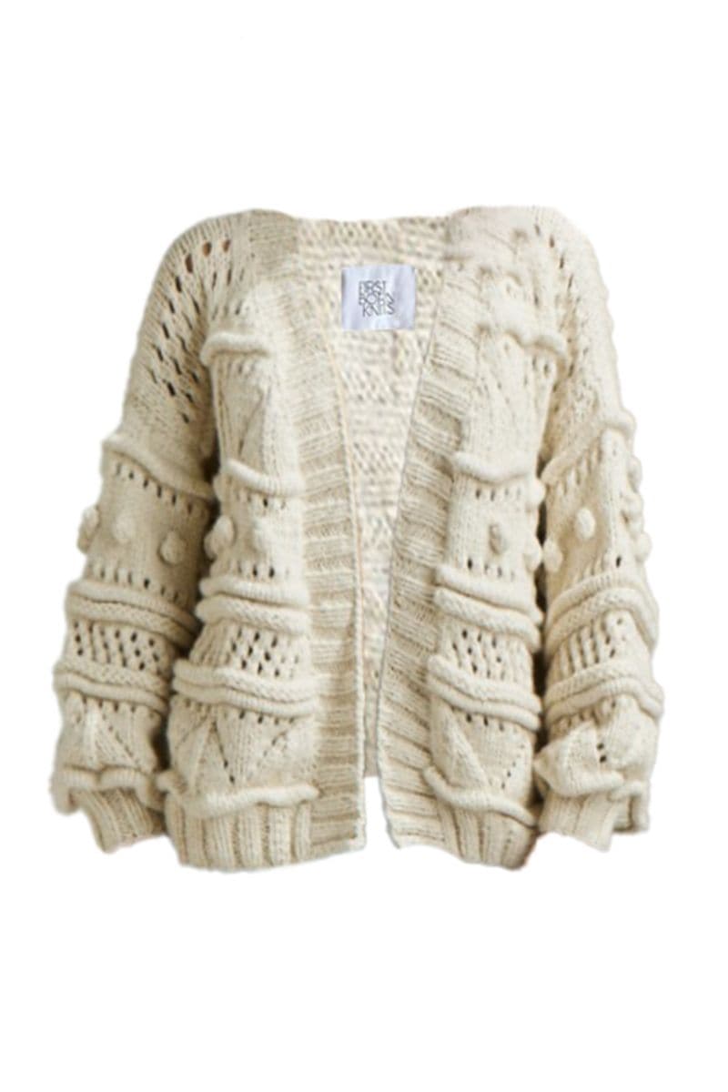 BRIGITTE BOMBER CARDIGAN | First Born Knits | CULT MIA