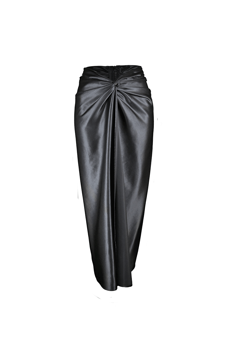 KNOT SKIRT IN MIDNIGHT - CULT MIA