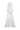 STRAPLESS TOP AND SKIRT SET WITH SCARF IN WHITE
