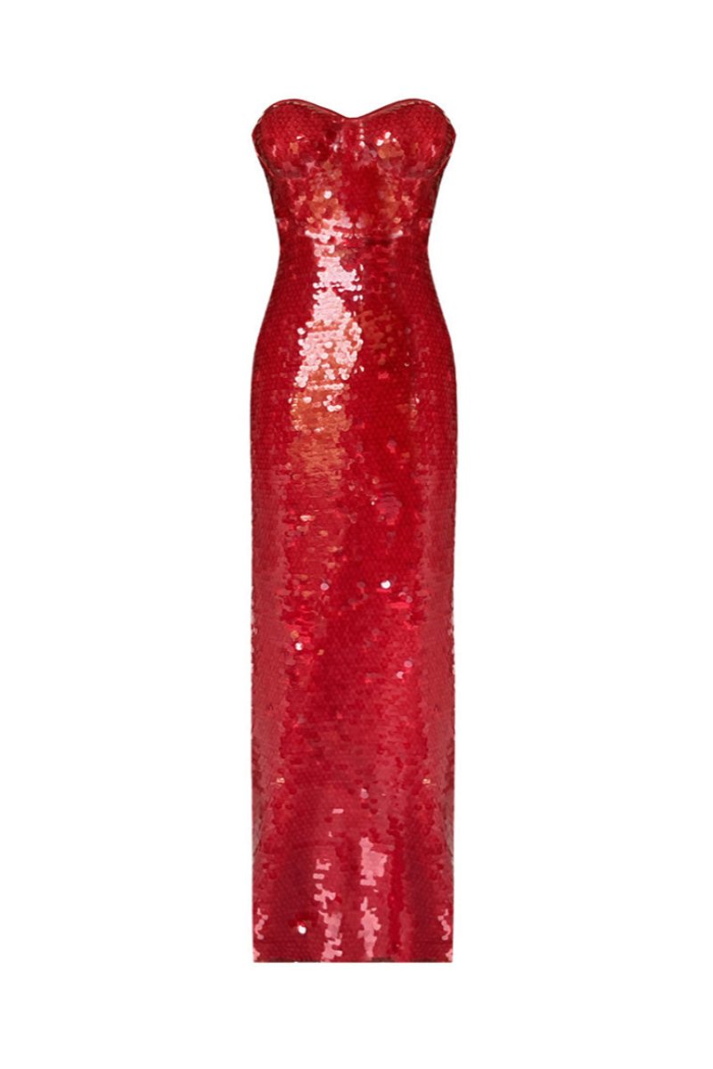 GALA SEQUINED MAXI DRESS