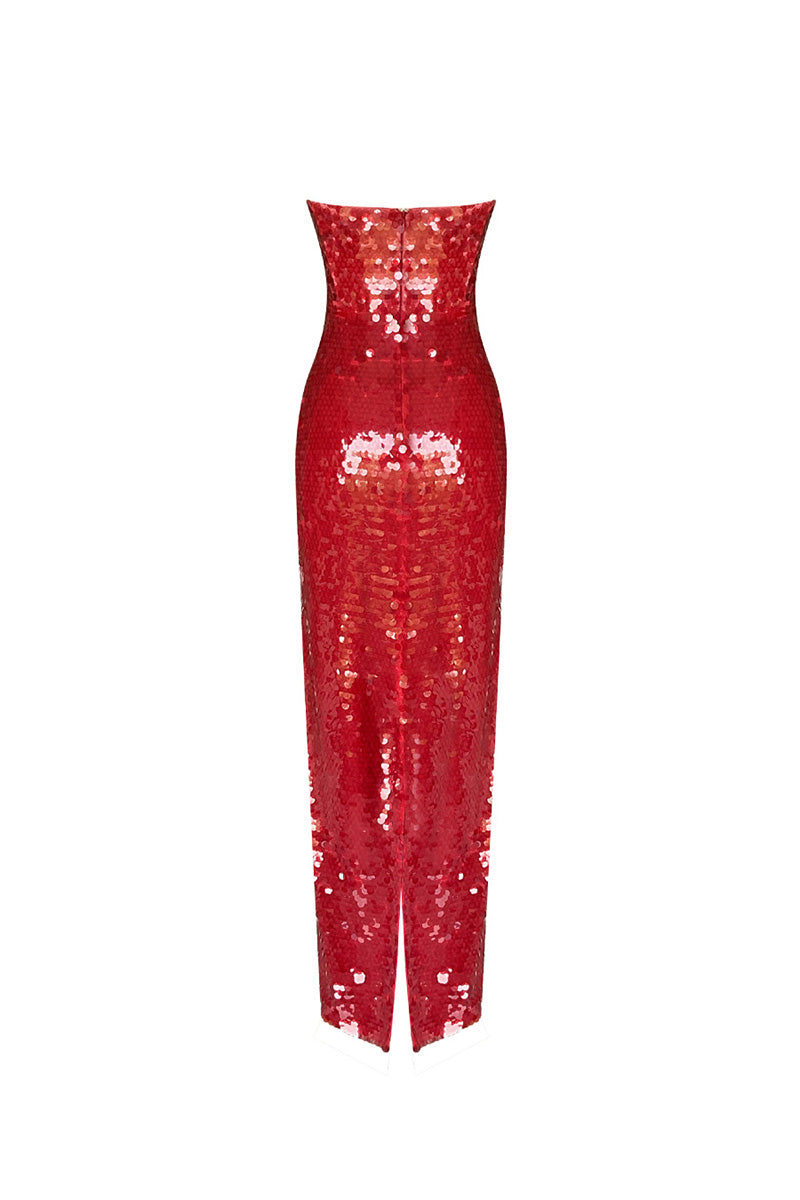 GALA SEQUINED MAXI DRESS - CULT MIA