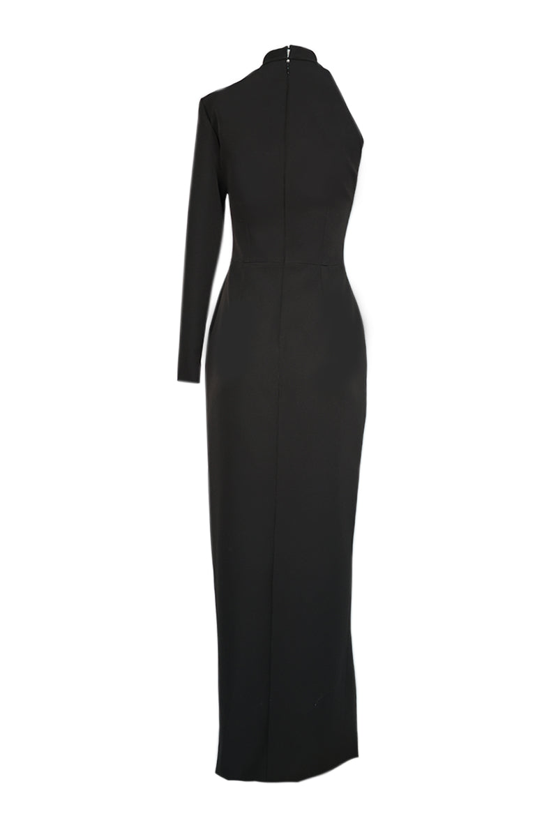 SERPENTE CHARM ONE-SHOULDERED DRESS - CULT MIA
