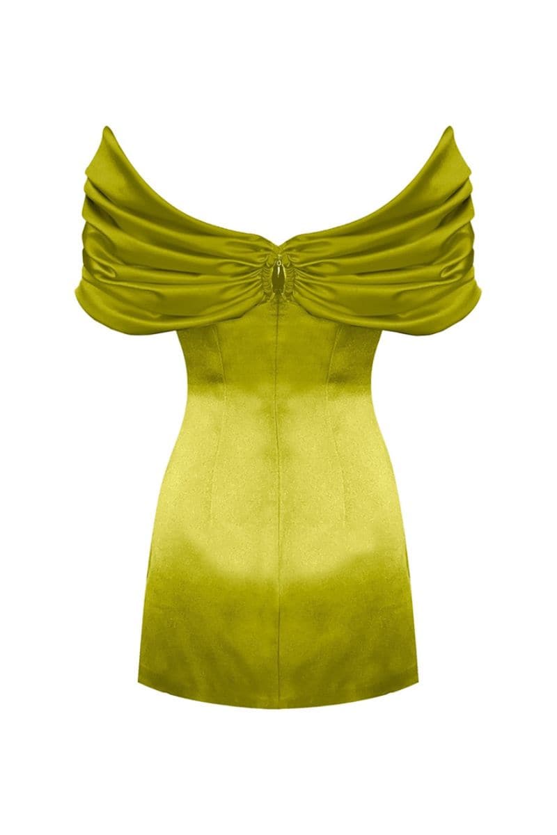 LAVINYA YELLOW MINI DRESS | Gigii's | CULT MIA