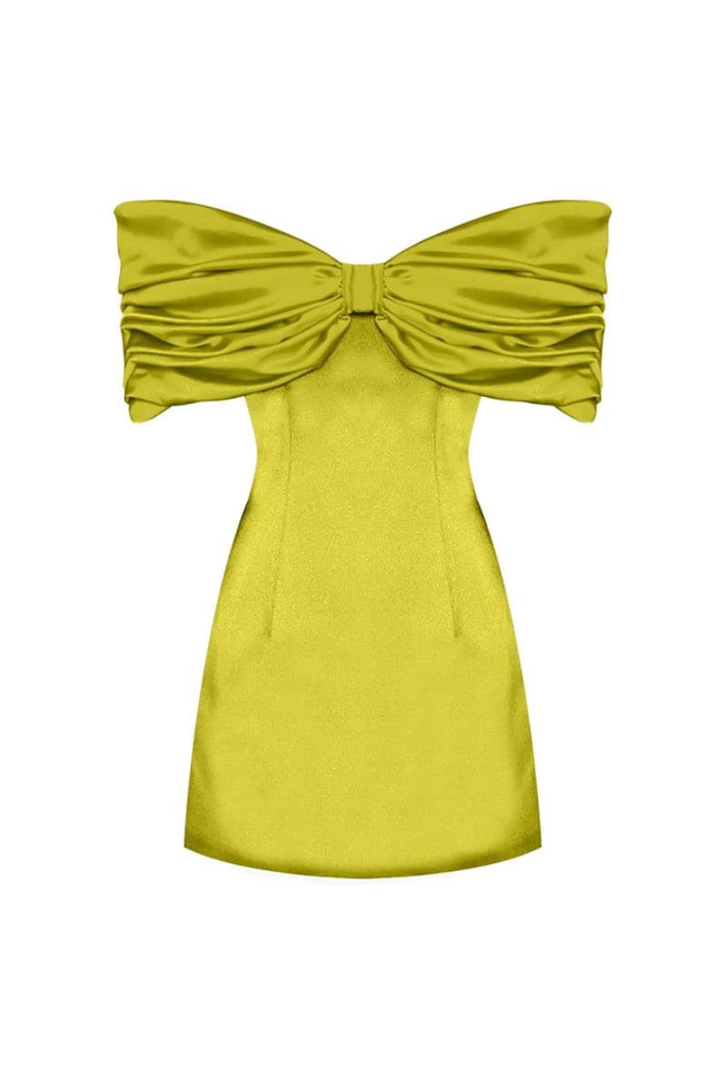 LAVINYA YELLOW MINI DRESS | Gigii's | CULT MIA