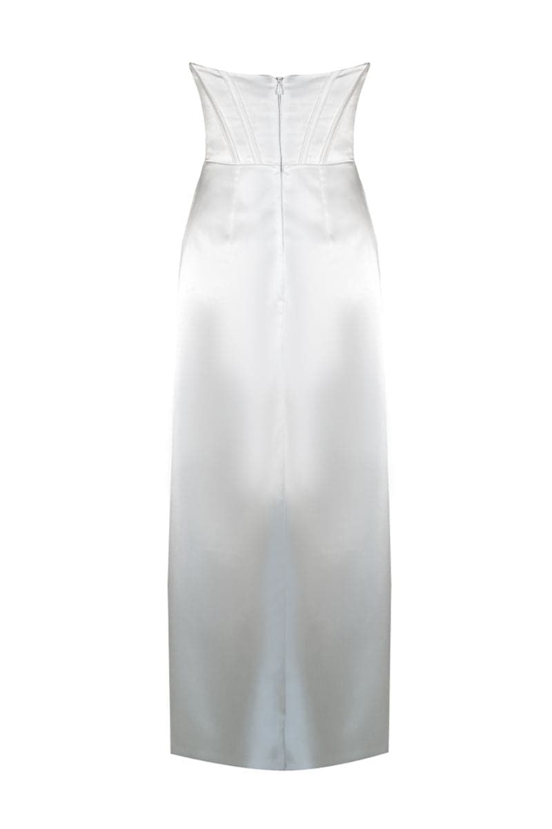 PEARL SATIN MAXI DRESS | Gigii's | CULT MIA