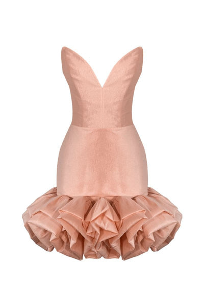 Gigii's SWAN LIGHT PINK MINI DRESS