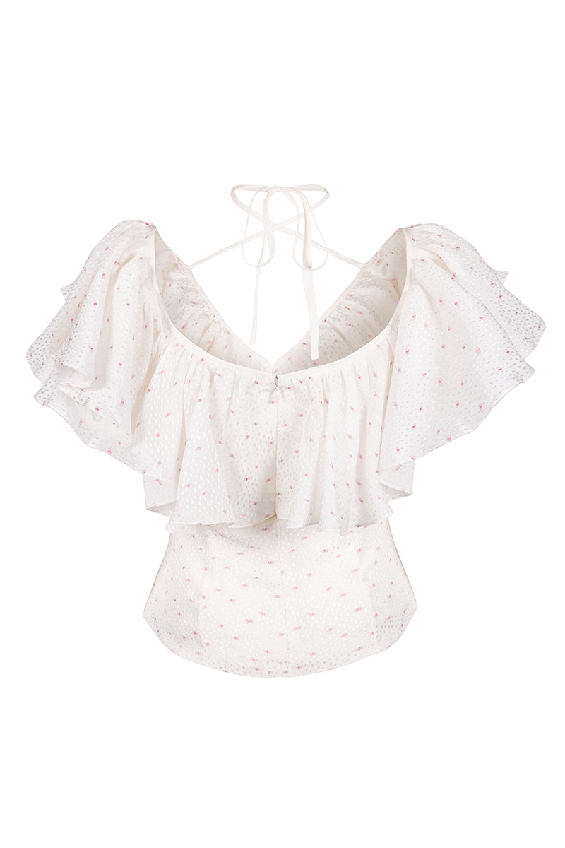 Nara Niro GIGI TOP, stylish women's top in soft fabric, featuring a relaxed fit and modern design, shown in black.