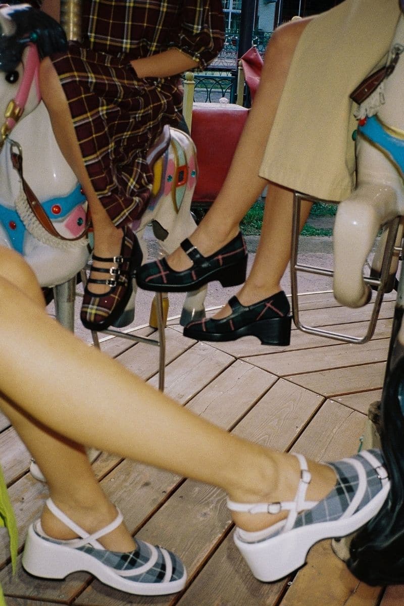 BABY BLUE COMBINED MARY JANE | Gvasalia | CULT MIA