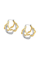 Jude Benhalim Harmonia Hoops Mix earrings featuring a stylish array of hoop designs on a neutral background.