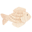 Emm Kuo Humuhumu clutch in natural color, stylish leather accessory with sleek design and textured surface.