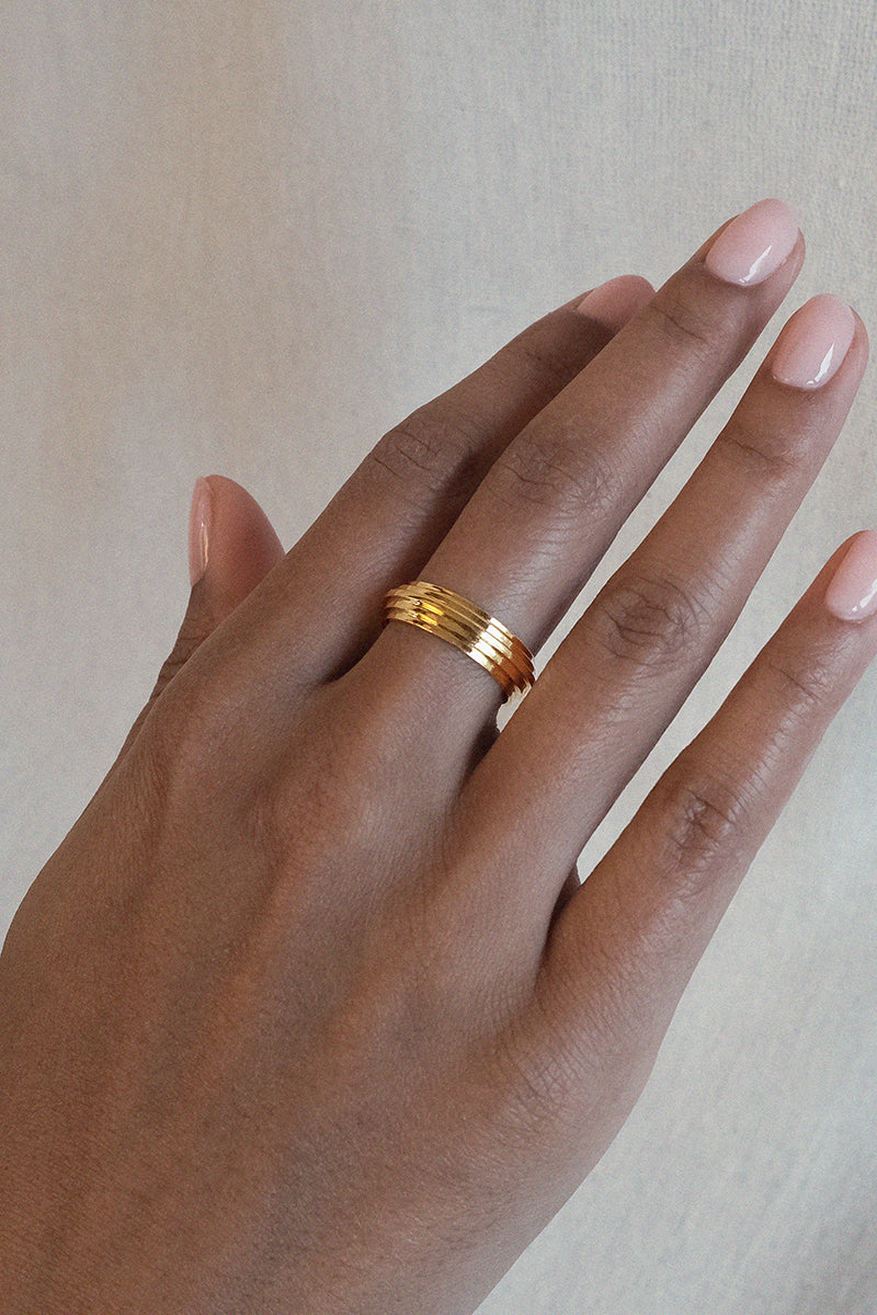 HUNA BAND IN GOLD - CULT MIA