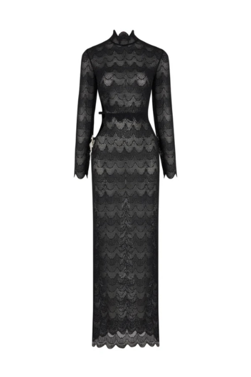 THE LUMIERE LACE MAXI DRESS - CULT MIA
