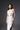 CULT MIA X HAPPY CLOTHING PEGGED SLEEVELESS TAFFETA MAXI DRESS IN WHITE - CULT MIA