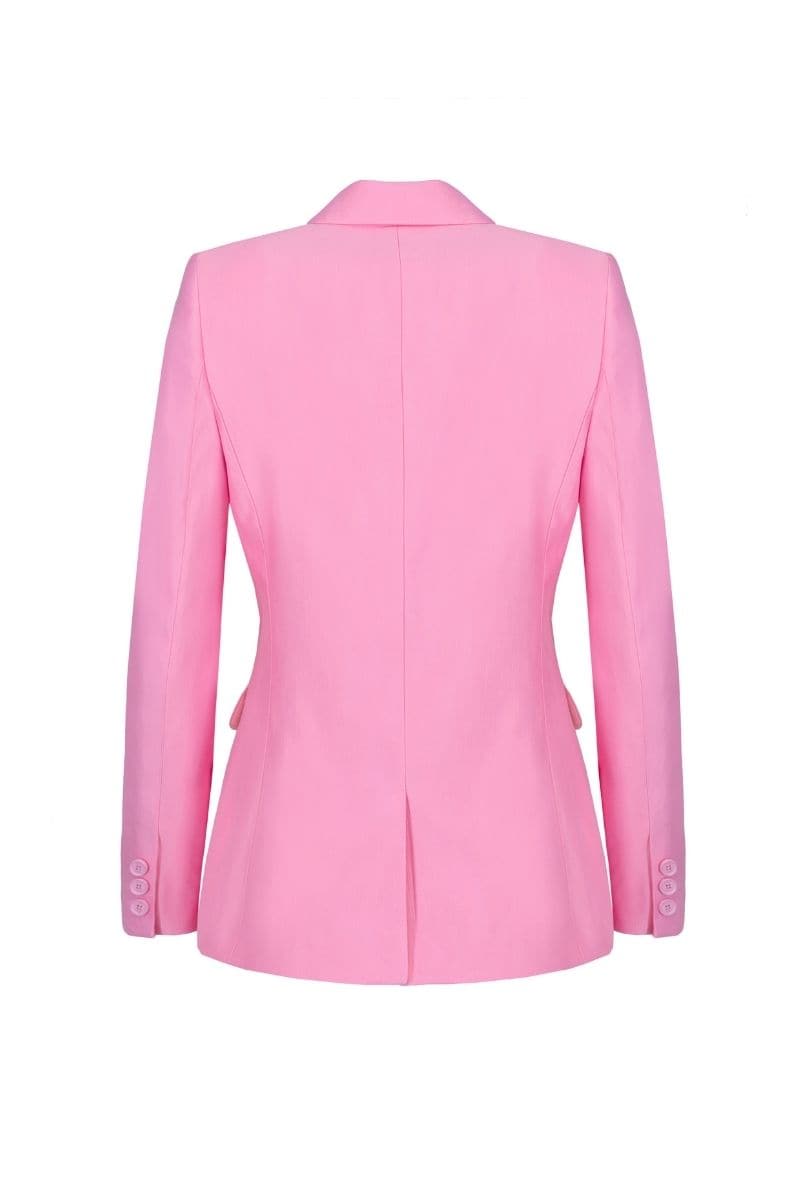 BUBBLEGUM DOUBLE-BREASTED BLAZER | JAAF | CULT MIA