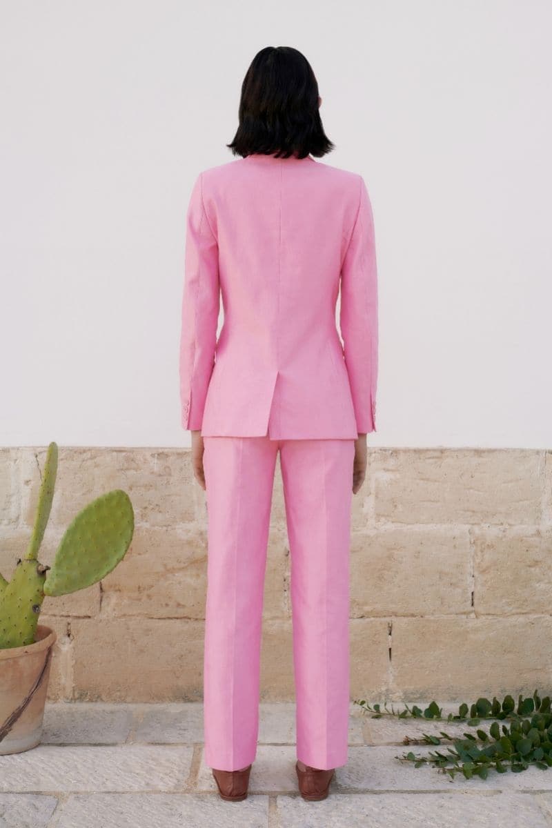 BUBBLEGUM DOUBLE-BREASTED BLAZER | JAAF | CULT MIA