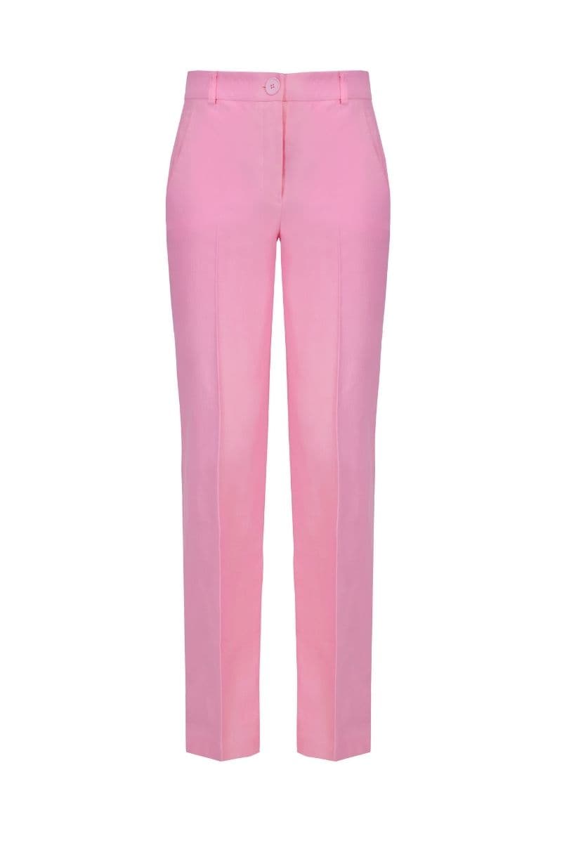 BUBBLEGUM HIGH-RISE PANTS | JAAF | CULT MIA