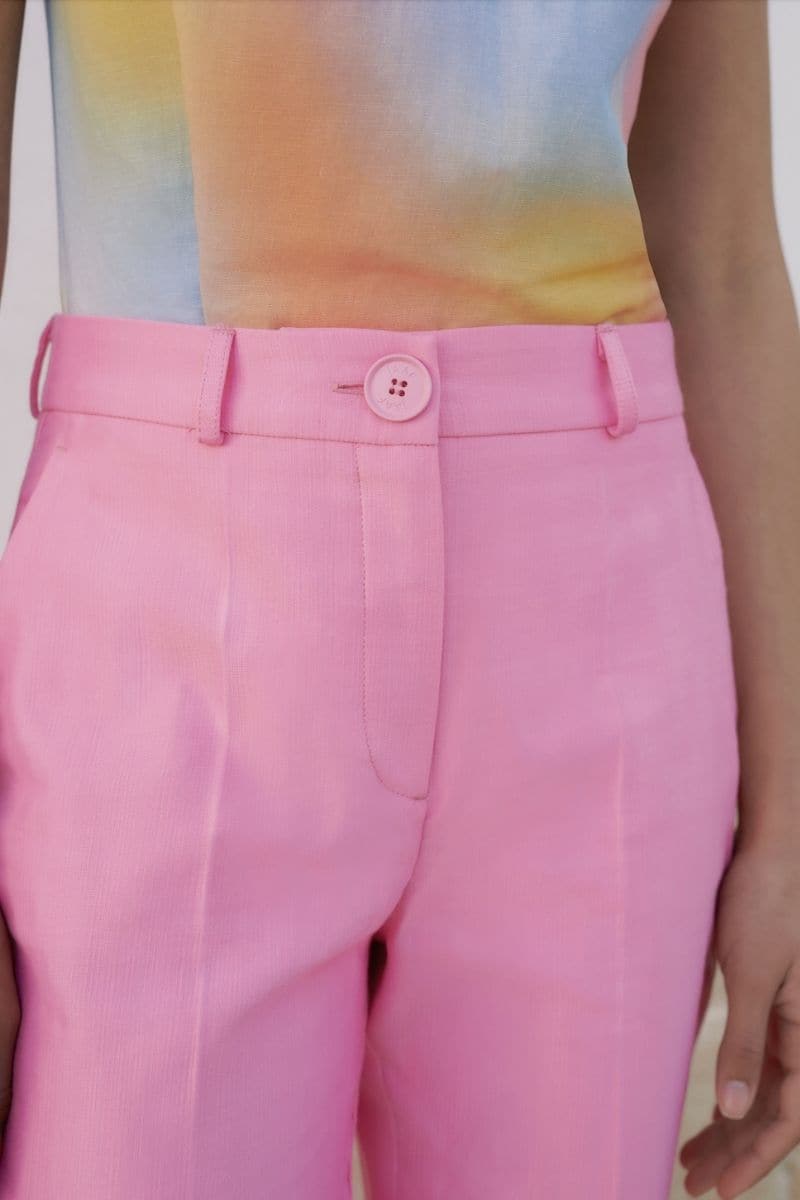 BUBBLEGUM HIGH-RISE PANTS | JAAF | CULT MIA