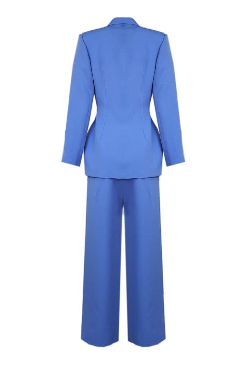 Joanna Andraos Baby Blue Hourglass Suit | Cult Mia Joanna Andraos Baby Blue Hourglass Suit | Cult Mia