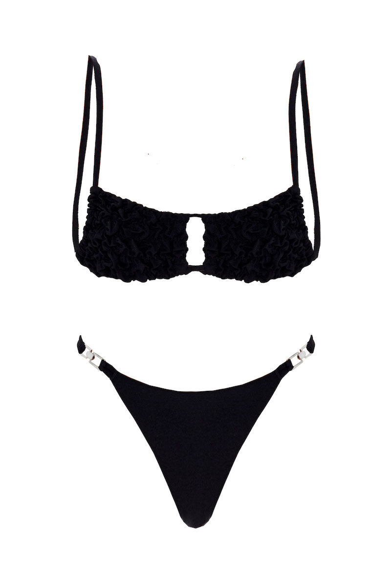 LIA BLACK BIKINI - CULT MIA