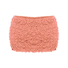 Selia Richwood LIA Peach Mini Beach Skirt cover-up with a lightweight, flowy design perfect for beachwear and warm weather outings.