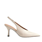 Ivory Kolane Dolly Sling 70-inch heels featuring elegant strap design, perfect for stylish formal or evening wear.