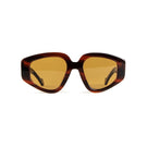 L'Obscure Clarté Havana Soul L1 acetate sunglasses with rounded frames and tortoiseshell finish, stylish and sun protection.