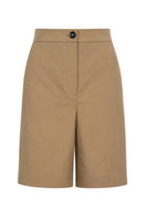 Izakova Lajla khaki pants, casual fit with belt loops and side pockets, made from comfortable fabric.
