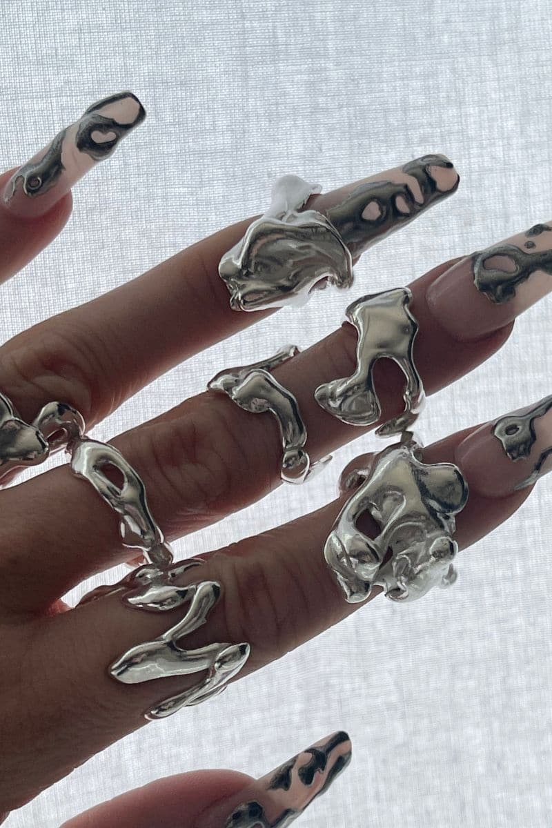 LAVA N°01 RING WITH GEMSTONES | LAOMA ATELIER | CULT MIA