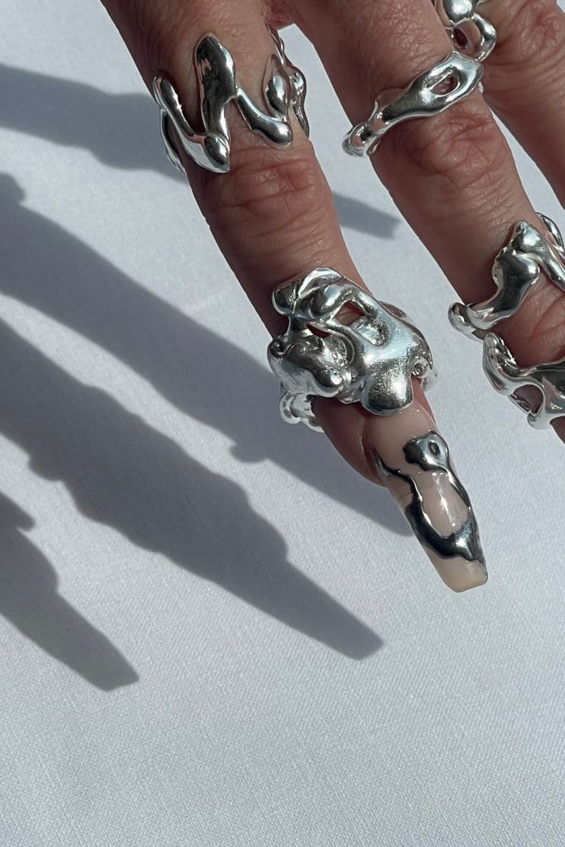 LAVA N°01 RING WITH GEMSTONES | LAOMA ATELIER | CULT MIA