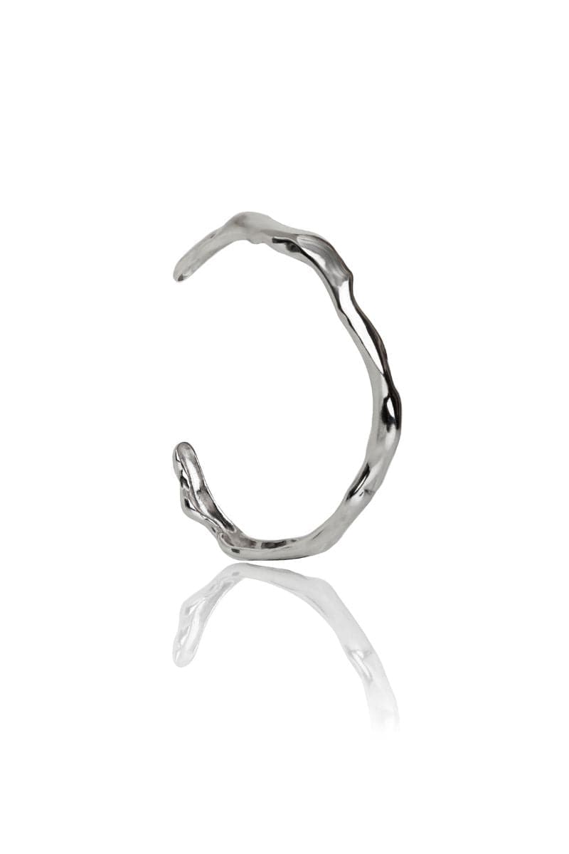 SILVER FLOW BANGLE | LAOMA ATELIER | CULT MIA