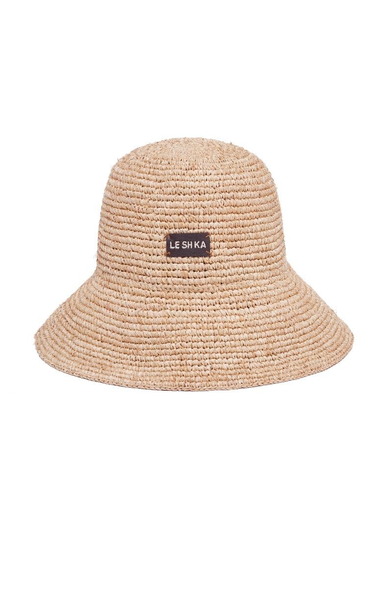 NATURAL BUCKET HAT | LE SH KA | CULT MIA