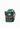 DARK GREEN AFRODITE LEATHER AND FABRIC BUCKET BAG | Le Sori Balbo di Vinadio | CULT MIA