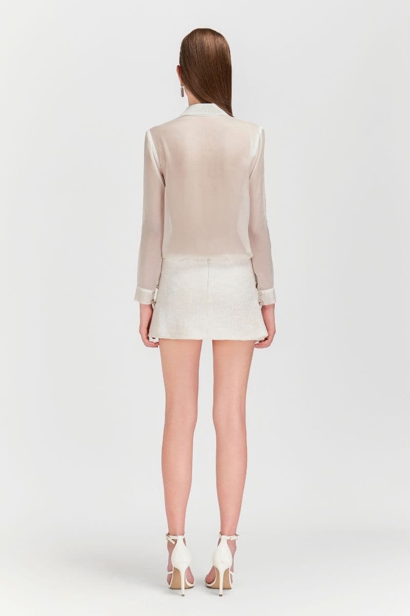 RISHIMA SHIRT AND MINI SKIRT SET | Le Thanh Hoa | CULT MIA