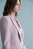Pink Wiesbaden jacket by Lekieu, stylish outerwear with a modern fit and vibrant color, perfect for casual or outdoor wear.