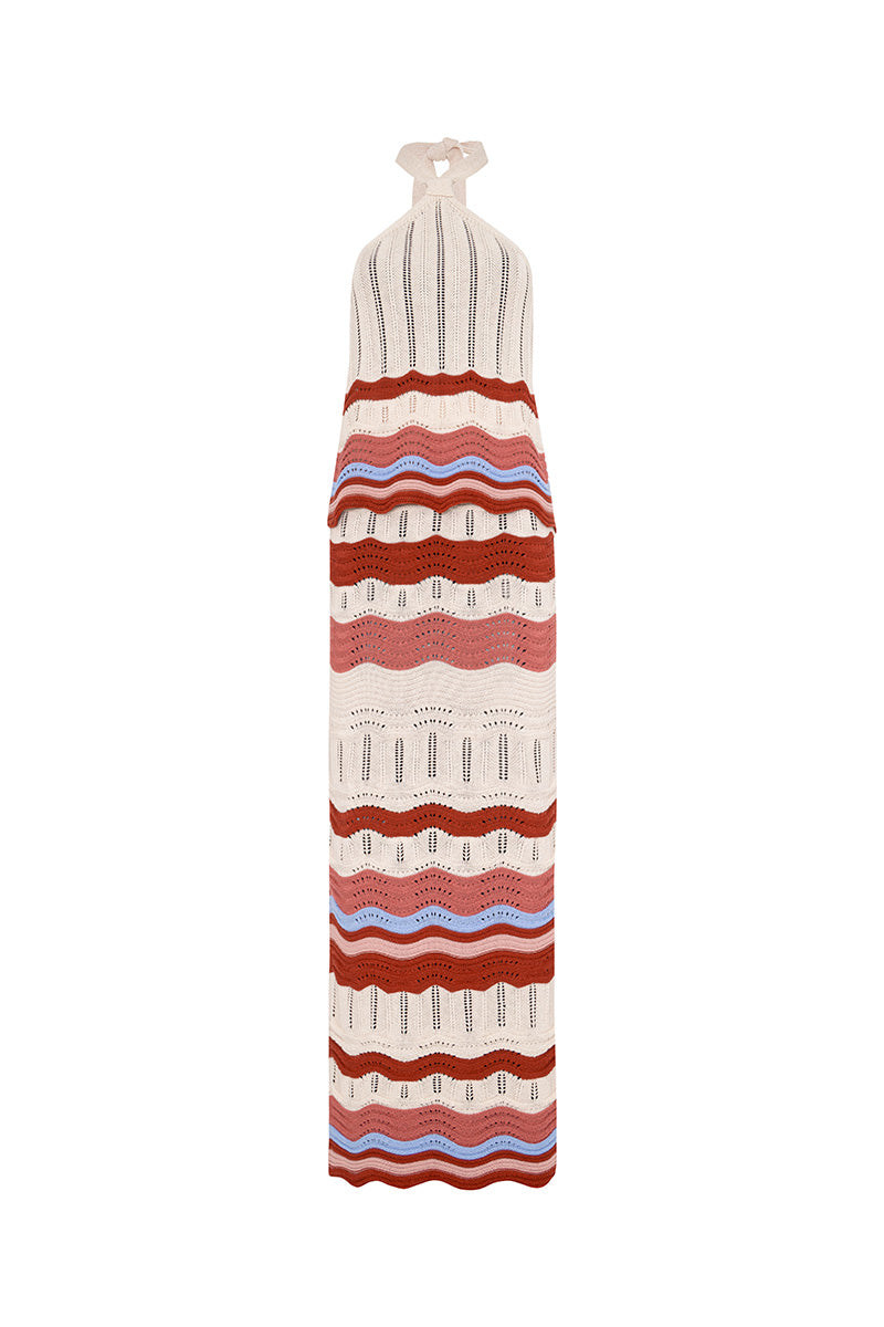 Vorn Design Leyla Set in Sand co-ords featuring a stylish matching top and pants in a neutral sand color.