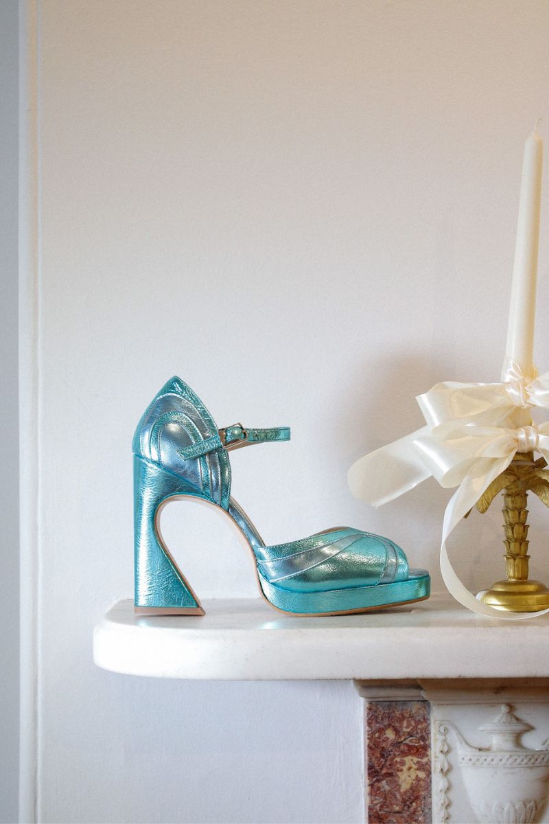 LILLITA HEELS IN AZURE - CULT MIA