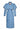 AQUA DENIM CUT-OUT TRENCH COAT | Liya | CULT MIA