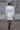BELTED WHITE COAT WITH KNITTED SLEEVES | Liya | CULT MIA