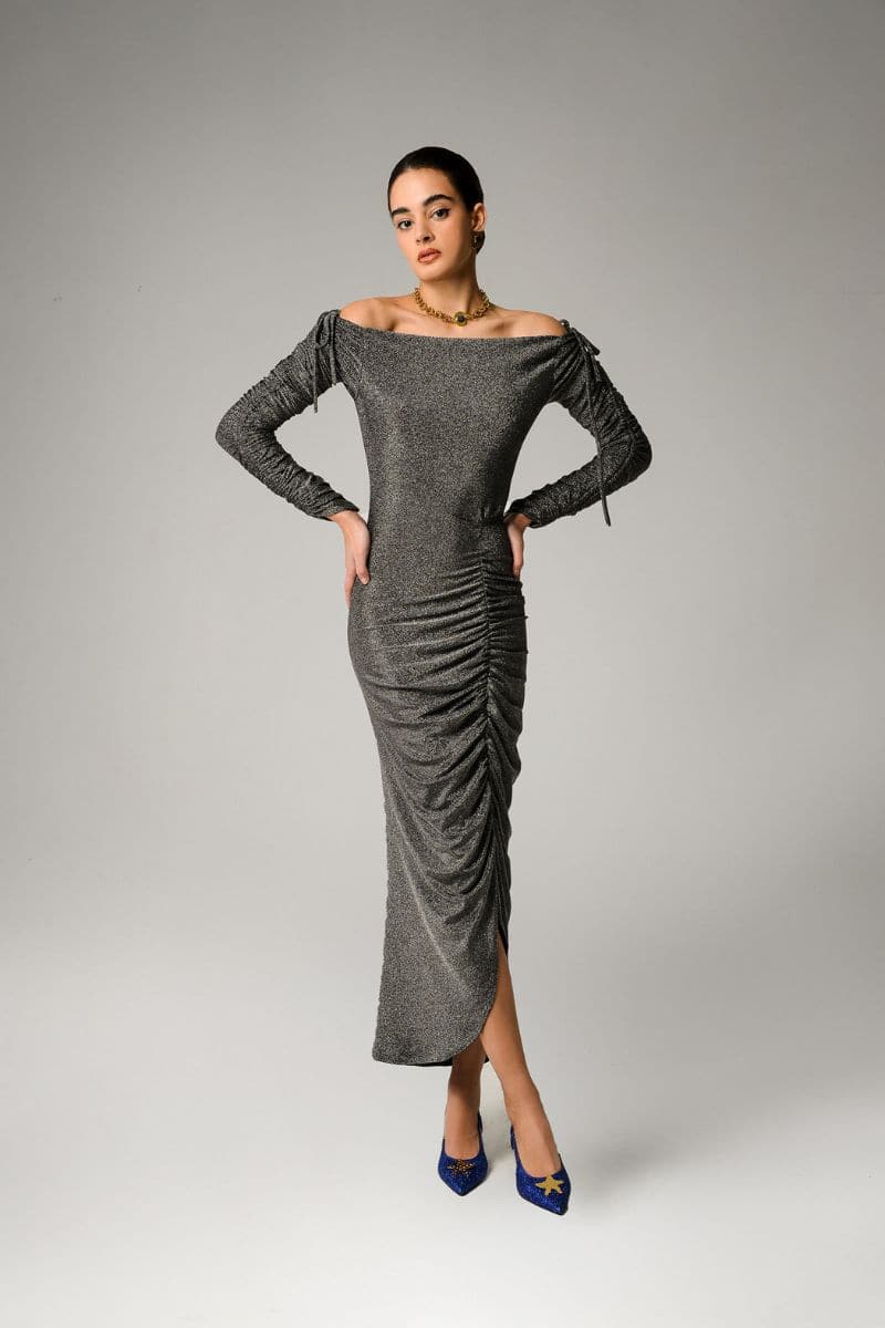 Liya SILVER SPARKLY MAXI DRESS | Cult Mia Liya SILVER SPARKLY MAXI DRESS | Cult Mia
